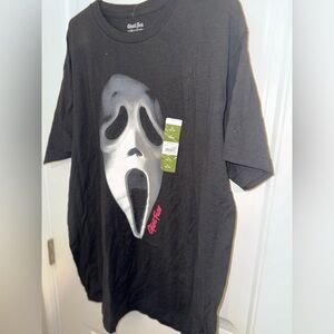 Scream Ghostface Big Face Horror T-Shirt New With Tags XL 100% Cotton